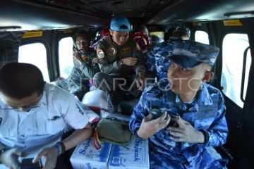 Distribusi bantuan ke lokasi terisolir di Agam