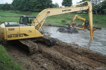 Normalisasi sungai di Tulungagung