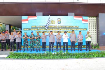 Wakapolri lepas bantuan kemanusiaan Polda Lampung ke Sumatera&nbsp;