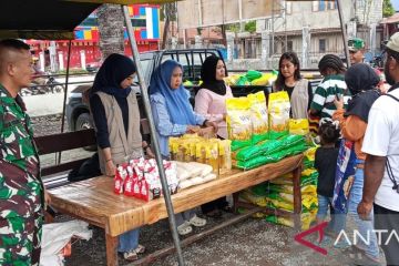 Jelang Natal, TNI Papua Pegunungan gelar Gerakan Pangan Murah