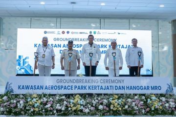 GMF dan BIJB "groundbreaking" bangun Kertajati Aerospace Park