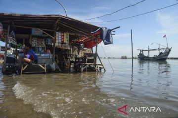 Potensi banjir rob di wilayah pesisir Banten
