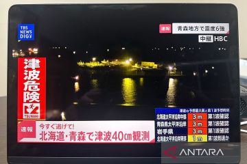 KBRI Tokyo memastikan WNI di Jepang aman setelah gempa magnitudo 7,5
