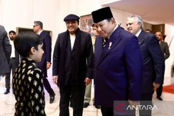 Prabowo, Presiden Pakistan gelar pertemuan empat mata dan bilateral