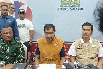 Gubernur: Relawan china belum maksimal di Aceh terkendala puing kayu