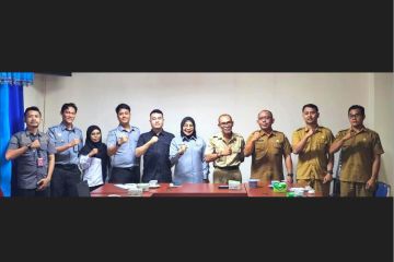 Kanwil Kemenkum Kalbar samakan persepsi dengan Kesbangpol Sekadau