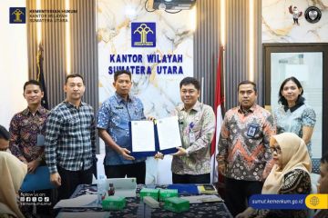 Kemenkum Sumut fasilitasi harmonisasi empat Ranperbup Asahan