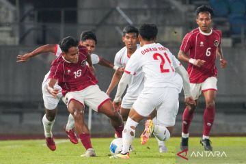 SEA Games 2025: Indonesia vs Myanmar imbang 1-1 pada babak pertama