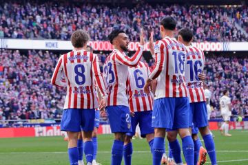 Gol Antoine Griezmann bawa Atletico Madrid menang 2-1 atas Valencia