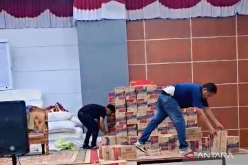 BPBD Muara Enim kirim donasi Rp258 juta untuk korban bencana Sumatera