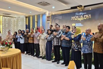 KP2MI teken MoU-PKS dengan 14 mitra strategis, perkuat pelindungan PMI