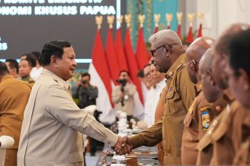 Prabowo minta dana otsus tidak dipakai untuk DLN pemda di Papua