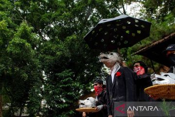 Aksi seni Taman Pemakaman Koruptor