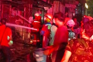 Kebakaran di Jakut diduga berasal dari pengecasan mobil listrik