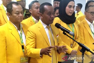 Bahlil sebut ada dua poin penting dibahas dalam Rapimnas Golkar