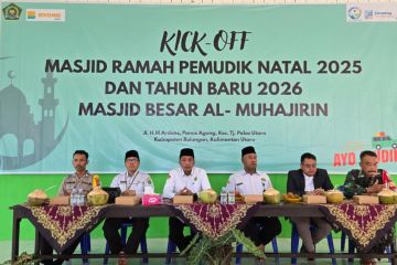 Kemenag Kaltara buka program Masjid Ramah Pemudik Natal-Tahun Baru&nbsp;