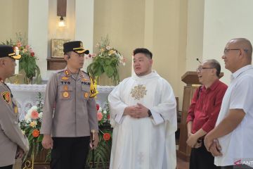 Kapolres Sumedang memastikan perayaan Natal berlangsung aman