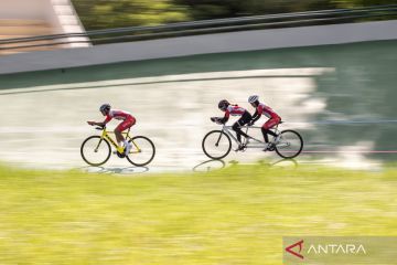 Indonesia tambah dua emas dari para balap sepeda&nbsp;