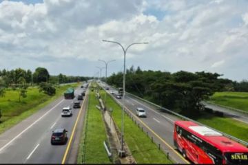 Arus lalu lintas Tol Cipali menurun setelah Hari Raya Natal