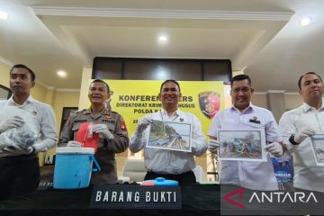 Polda Kalbar ungkap 38 kasus tambang emas ilegal dengan 73 tersangka