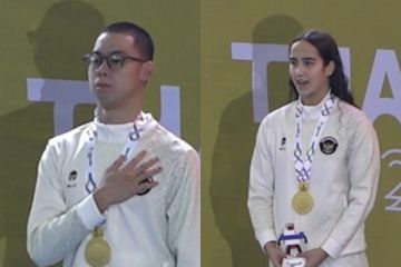 Perenang Jason Donovan dan Masniari tambah pundi-pundi emas Indonesia