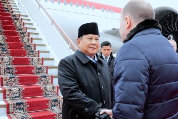 Prabowo lanjutkan lawatan luar negeri dengan kunjungan ke Rusia