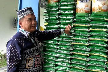 Stok beras Kalteng cukup hadapi libur akhir tahun