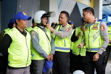 Kakorlantas apresiasi Polres Bogor gandeng Supeltas jaga lantas Nataru