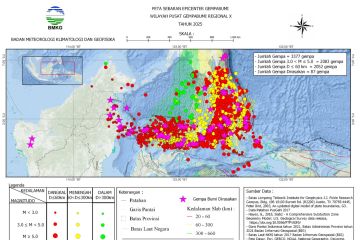 Gempa hari ini M5,5 guncang Pulau Karatung-Melonguane di Sulut