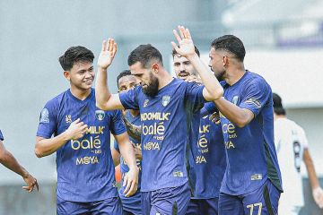 Hasil Super League: Persita Tangerang amankan kemenangan 2-0 atas Borneo FC