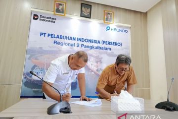 Pelindo Pangkalbalam gandeng LKBN Antara Babel perkuat kerja sama informasi publik