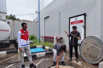 Pertamina cek kandungan air di SPBU Bacin Kudus