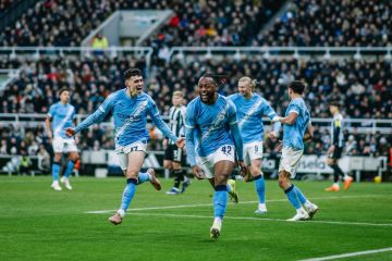 Hasil Carabao Cup: City unggul 2-0 atas Newcastle di leg pertama semifinal