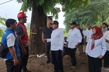 Sumedang membangun Bendung Cariang untuk memasok air 1.603 hektare sawah