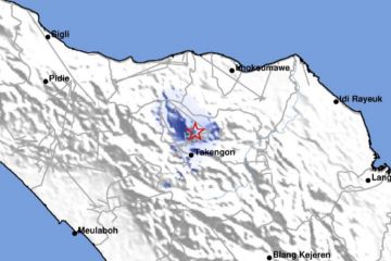 Gempa dangkal guncang Bener Meriah Aceh pada Kamis pagi