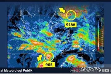 BMKG: Waspada potensi cuaca ekstrem di Bali hingga 16 Januari