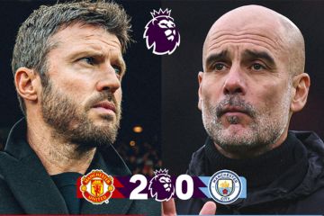 Michael Carrick mengaku tak ingin terbawa euforia seusai MU kalahkan Man City