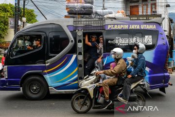 Kepadatan kendaraan saat libur panjang di Kabupaten Garut