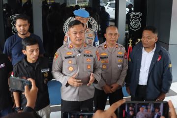 Polres Ciamis bekuk dua residivis yang mencuri mobil daring