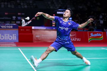 Ginting tak memasang target di Indonesia Masters 2026