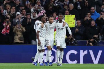Hasil Liga Champions: Real Madrid berpesta enam gol ke gawang Monaco