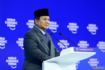 WEF di Davos, Prabowo: Indonesia tegas pilih damai daripada kekacauan