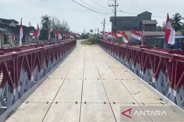 18 unit jembatan Bailey di Aceh sudah rampung dan bisa dilalui