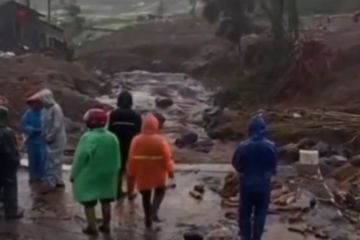 BPBD Purbalingga tangani banjir bandang di lereng Gunung Slamet