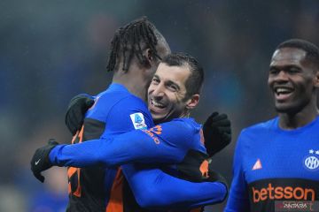 Klasemen Liga Italia: Inter Milan kokoh di puncak, AC Milan di peringkat kedua