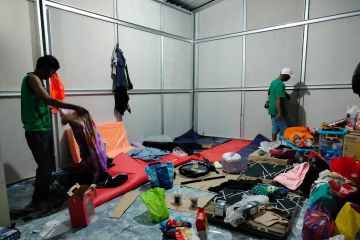Penyintas bencana mulai tempati huntara di Kayu Pasak Palembayan Agam
