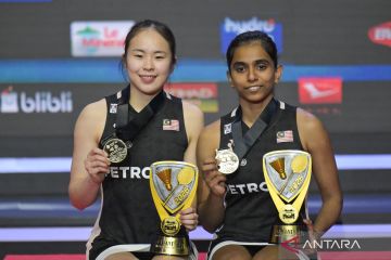 Ganda putri Jepang mundur, Pearly/Thinaah juara Indonesia Masters 2026