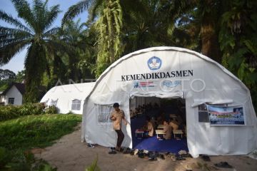 Dukungan pemulihan layanan pendidikan pascabencana