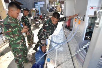 Pelayanan mobil penjernih air Kemenko Polkam