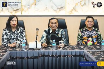 Kemenkum Sumut mengikuti webinar KUHAP Undang-Undang No 20 Tahun 2025